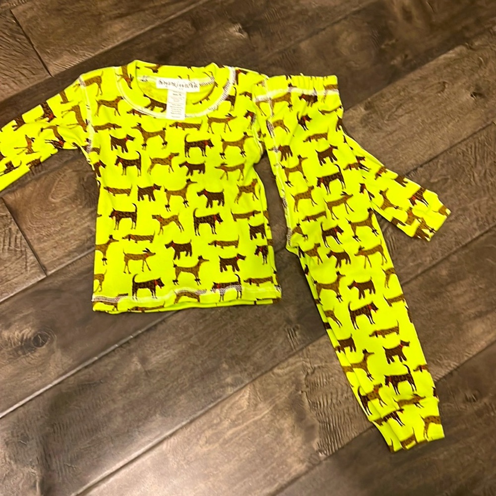 Puppy toddler pajama set